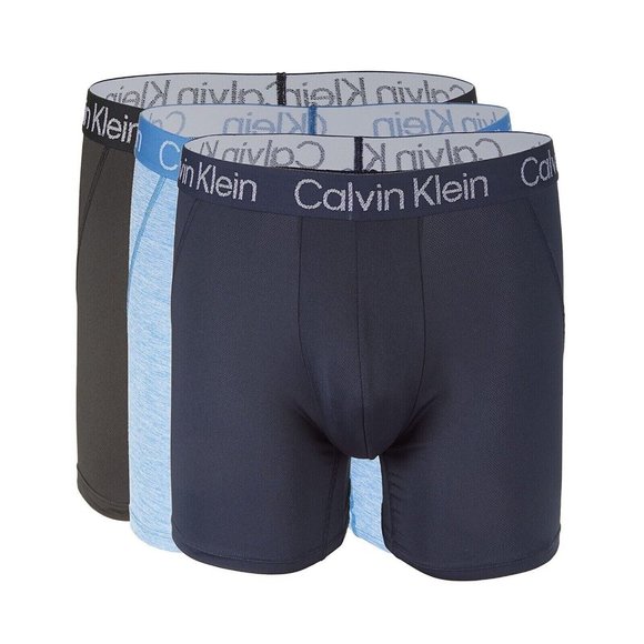 Calvin Klein CK Micro Mesh Boxer Briefs 3 Pack Men's - Picture 1 of 3